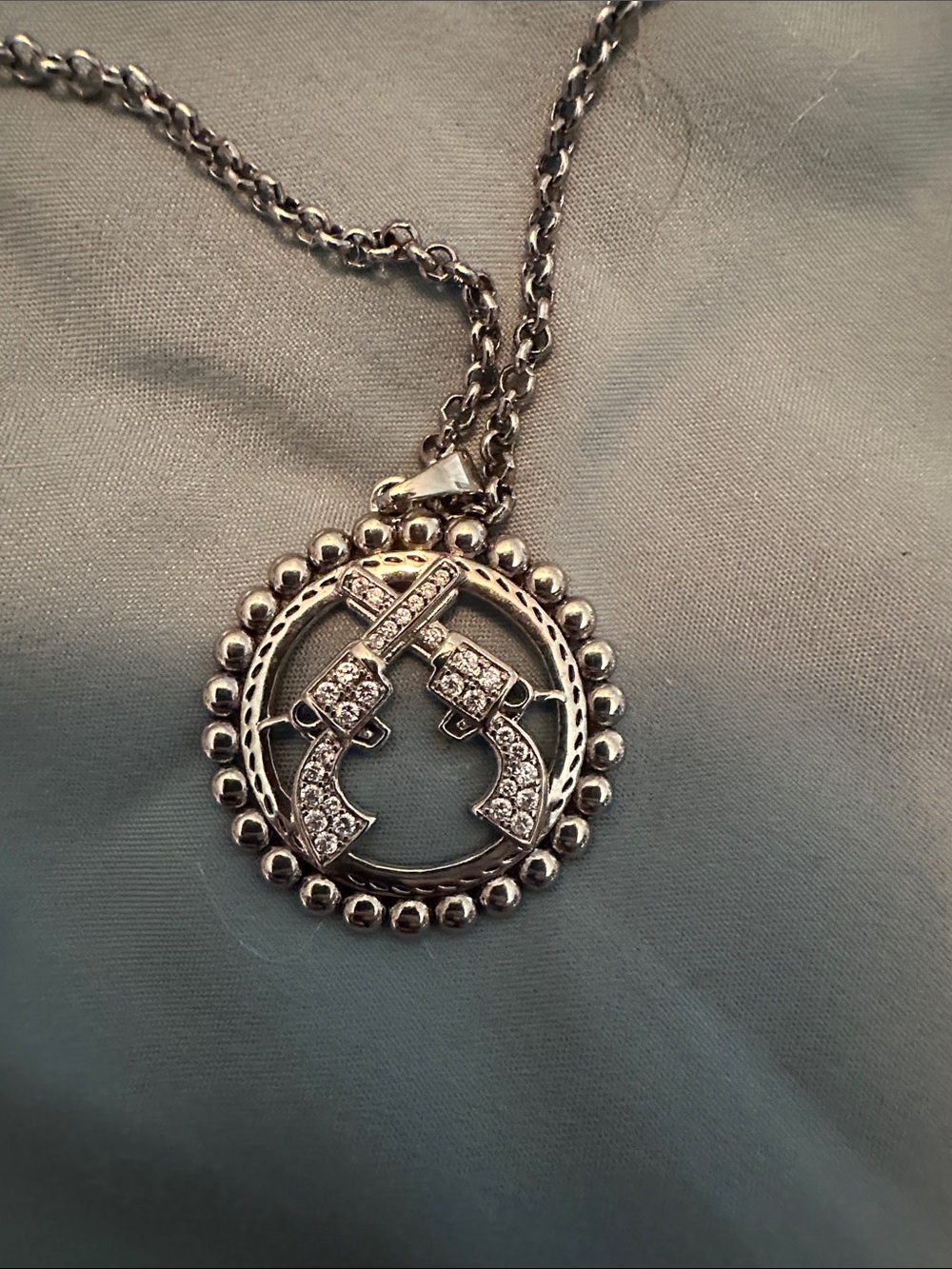 Montana silversmiths pistol necklace - Picture 2 of 3